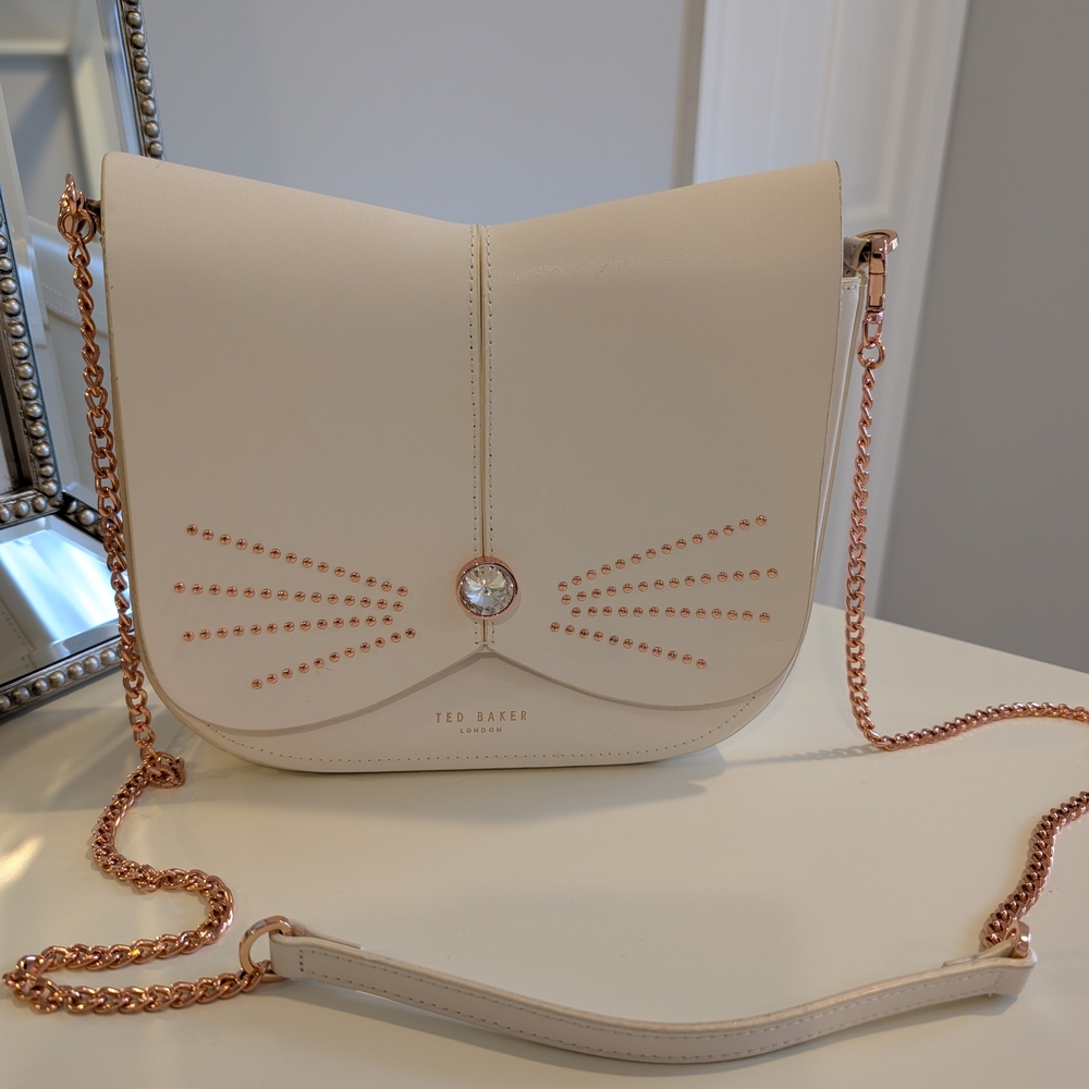 Ted Baker Cream Crossbody Bag